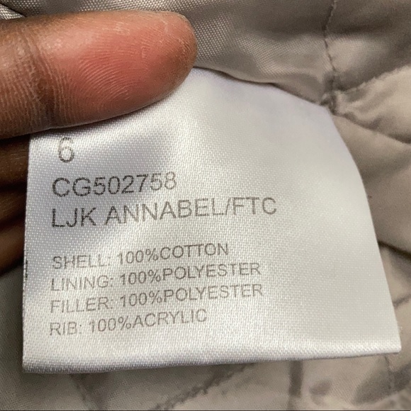 Hoi Polloi Bomber/Cargo Jacket Khaki-Gray Size 6 Small Sturdy Military Style - Picture 15 of 16